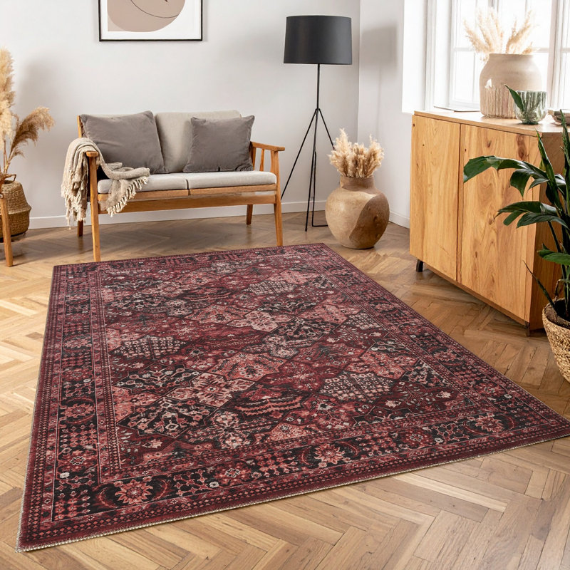 Tapis élégant - Durable à circulation élevée, résistant aux taches et adapté aux enfants, Rectangle 13'4" x 18'4"