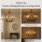Farmhouse 12 - Light Dimmable Wagon Wheel Chandelier Dining Table Chandelier 
