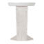 Voile Outdoor Triangular Side Table