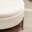 Repose-pieds rond avec rangement Charyn-119044845