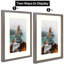 Cadre photo Nickolas Classic avec passe-partout ivoire-412136184-412136185
