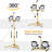 HomCom Outdoor LED Flood Light