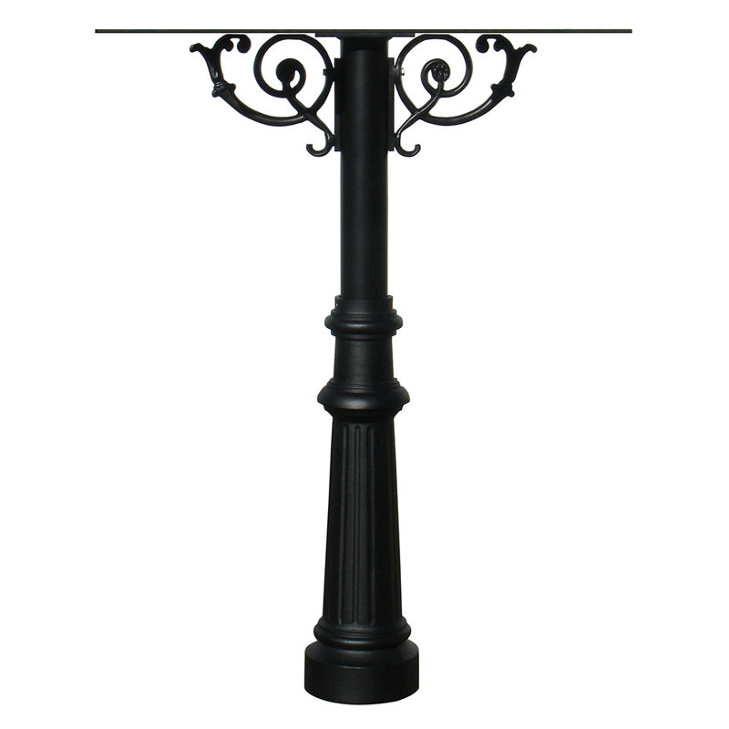 Hanford 72'' H Flute Multi-Mount Post