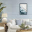 Cadre flottant Corolla Beach Breezy Shoreline, design par Natalie Carpentieri-404758414-404758415