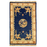 Fine Hand knotted Chinese Dragon design rug 5'1"X 8'