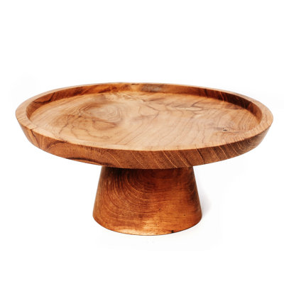 The Teak Root Cake Dish - S
