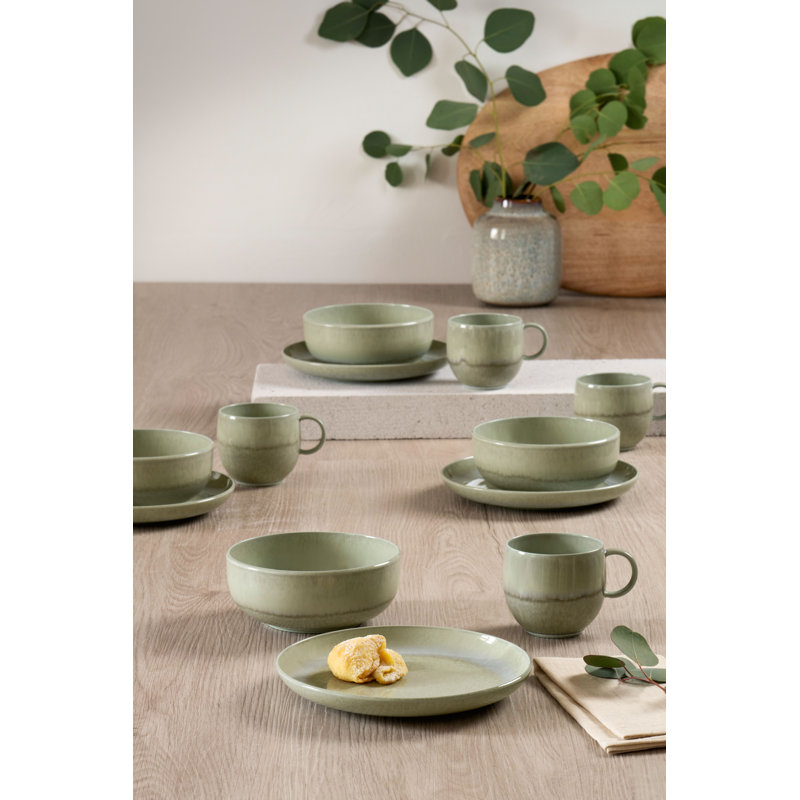 comme. par Villeroy & Boch Bol à céréales Alga Perlemor, porcelaine de qualité supérieure, fabriqué en Allemagne, va au lave-vaisselle et au micro-ondes, 5,75 x 2,5 po, capacité de 16,5 oz