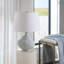Dune Ceramic Table Lamp with Linen Shade