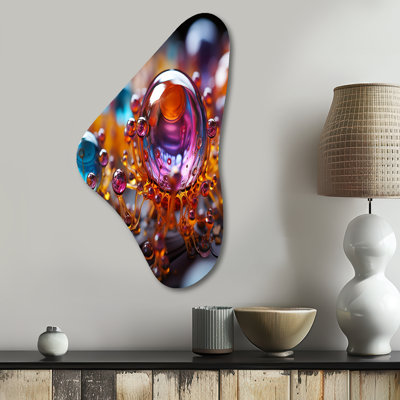 Tato - Abstract Shapes Boomerang Shape Asymmetric Metal Wall Art