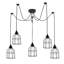 Murilda 5 - Light Black Cluster Pendant