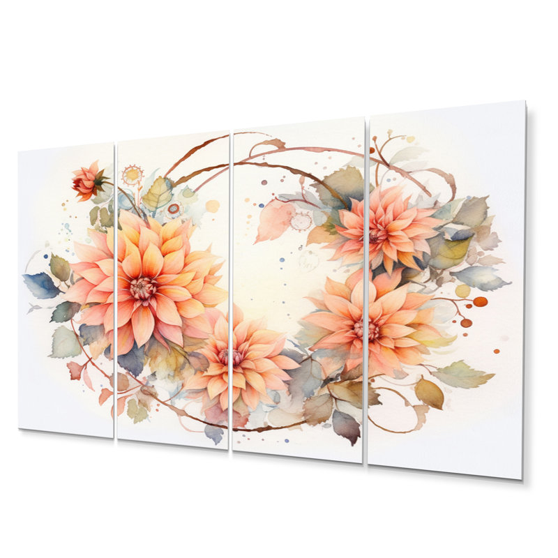 Plants & Flowers Wall Decor on Metal