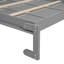 Lit escamotable double pleine grandeur avec tablettes-834471415