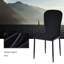 Tufted Upholstered Velvet/Suede Armless Dining Chair with High Back-538156158