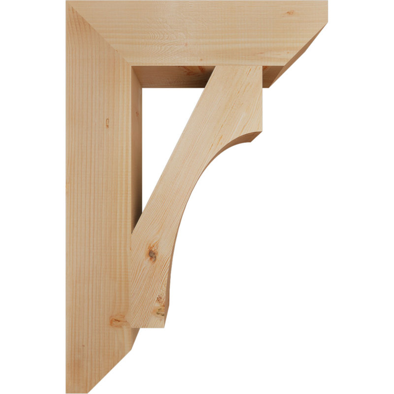 Support à lattes l 5 5 po x P 24 po x H 36 po Westlake, Sapin de Douglas, 36" H x 5.5" W x 24" D