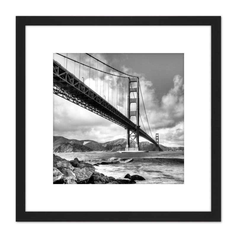 Almonroth Golden Gate Bridge San Francisco - Single Picture Frame Painting