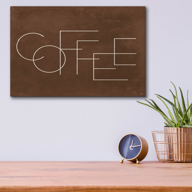 «Coffee I» par Jess Aiken, H 12 po x l 16 po x P 0,13 po