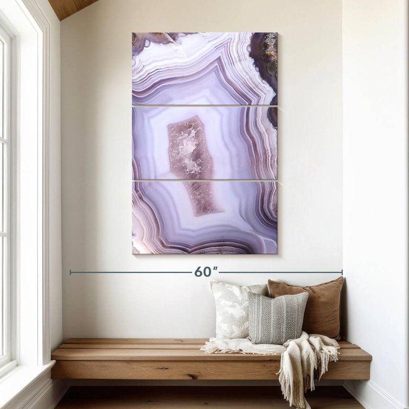 Agate, 50" H x 32" W