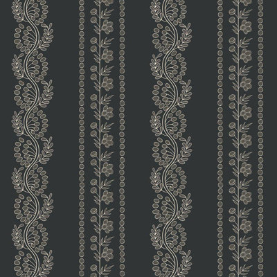 Lady Charlotte Botanic Stripe 10' L x 24" W Peel and Stick Wallpaper Roll