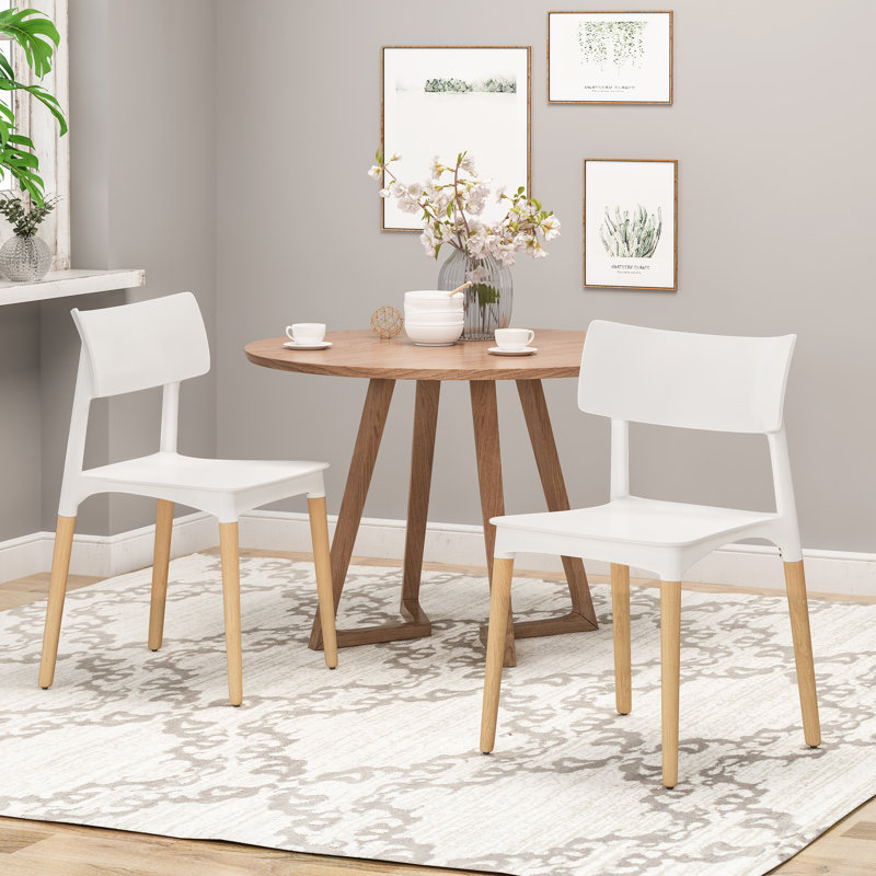 Chaise d'appoint Bohrer , Blanc