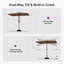 Parasol de table rectangulaire 5 'x 8'-1490289079