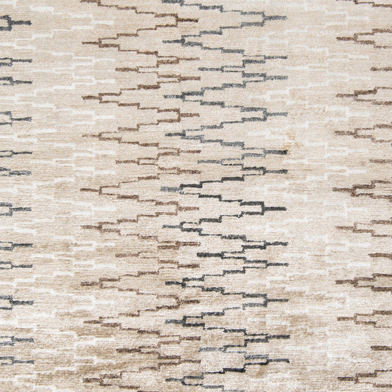 Berklee Viscose Chevron Indoor Rug, Rectangle 2' x 3'