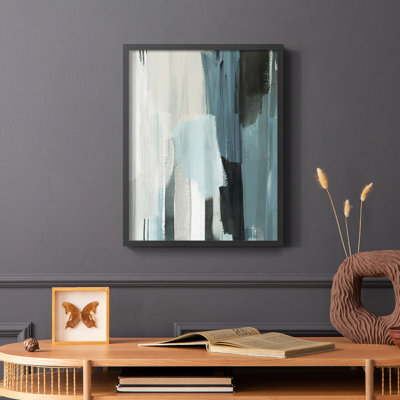 Scribe Shore I Framed Print - Solid Wood