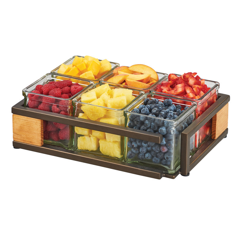 Cal-Mil Sierra 6 Jar Condiment Storage
