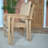 Vassallo Teak Solid Wood Outdoor Stacking Dining Armchair