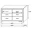 Commode 6 tiroirs Sherwood-2073949575