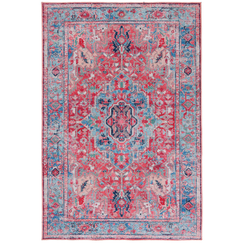 Judine Performance Machine Washable Oriental Rug, Rectangle 4' x 6'
