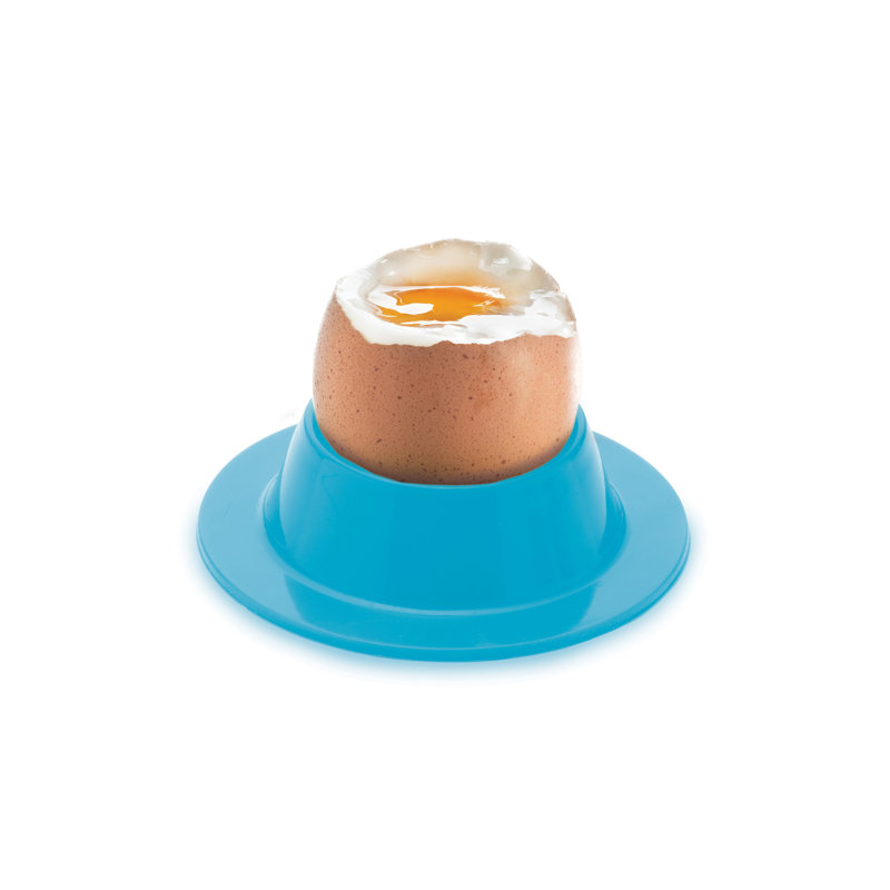 Colourworks Brights Plastic Egg Cup, Red/Blue