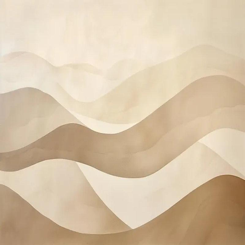 Murale Minimal Desert Harmony, 96" L x 108" W