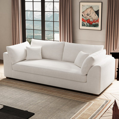 Comfortable Loveseat Sofa  Soft Couch Apartment Sofa