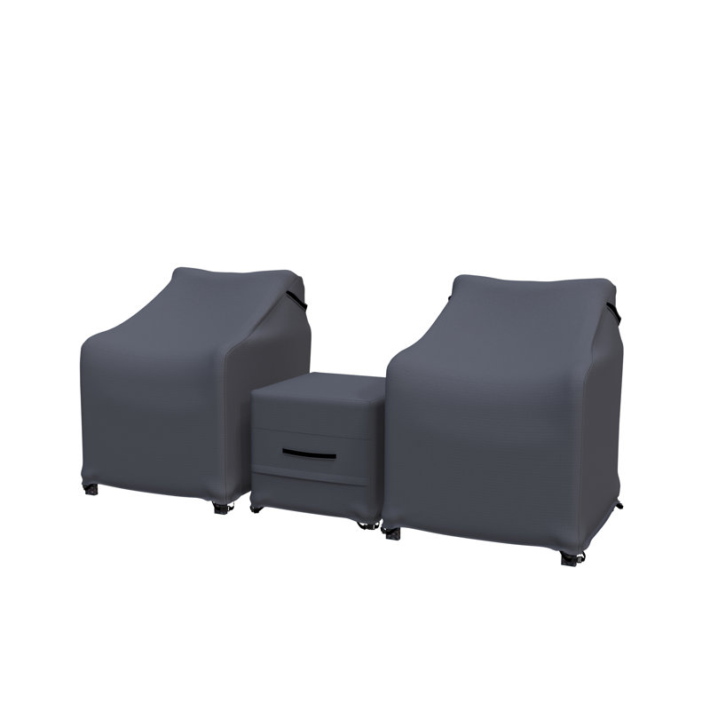 Wicker/Rattan Patio Conversation Set Cover