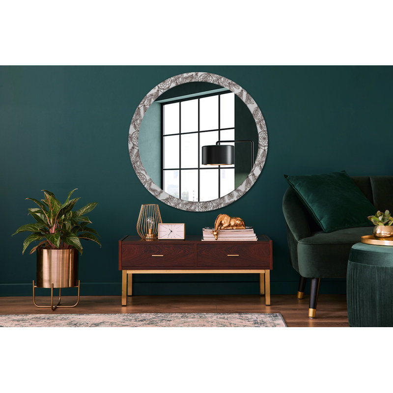 Huldar Glass Flat Wall Mirror