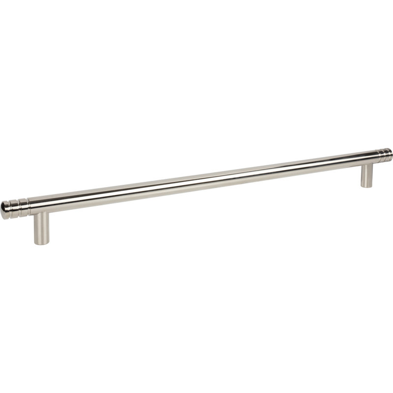 Griffith 12" Center to Center Appliance Pull, 18", Brushed Nickel