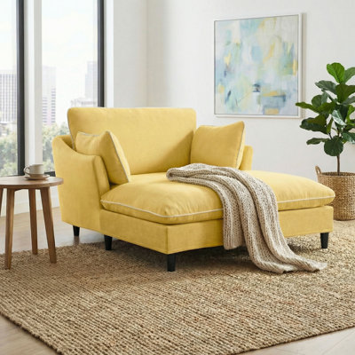 Chaise Lounge Couch 51.2" Sofa Couch Sofa Bed Sleeper Sofa With Pillows For Living Room , Bedroom
