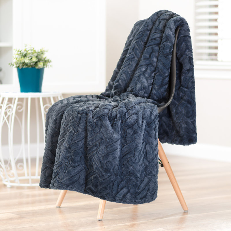 Couverture , Bleu marine