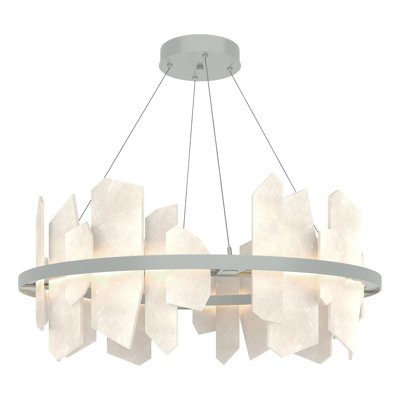 Volterra Wagon Wheel LED Chandelier
