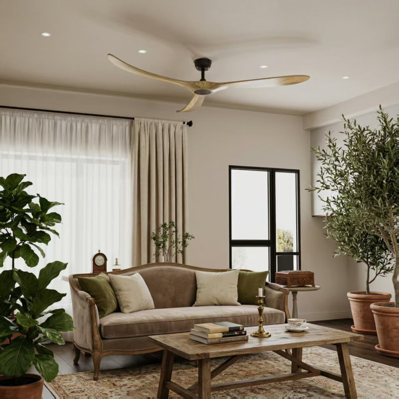 72" 6-Speed Ceiling Fan With Remote Control
