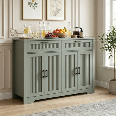 Tahara 47.2" Wide 2-Drawer Sideboard with Adjustable Shelf
