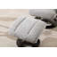 Fauteuil inclinable de massage en chenille pivotant à 360 ° avec repose-pieds Brian-2005758017
