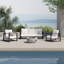 Leanna Outdoor Seating Group with Round Fire Pit Table-98297118-98297117