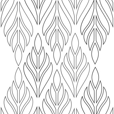 Rouleau de papier peint autocollant Deco Palm L 10 pi x l 24 po