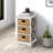 Backman Solid Wood 3 - Drawer End Table-88045819