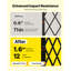 Single Folding Security Gate Lockable Scissor Gate-115238997