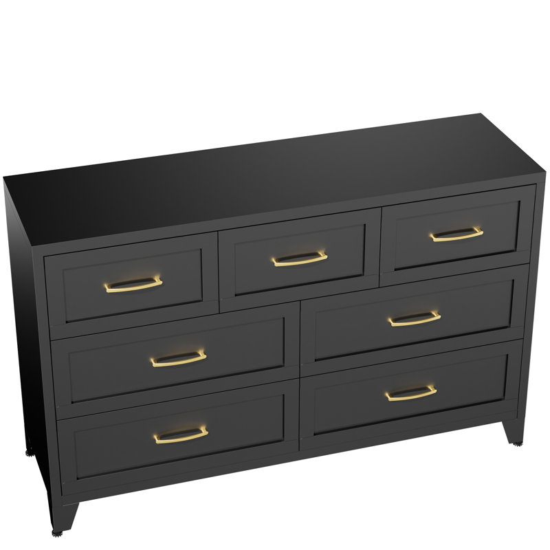 Commode à tiroirs en métal