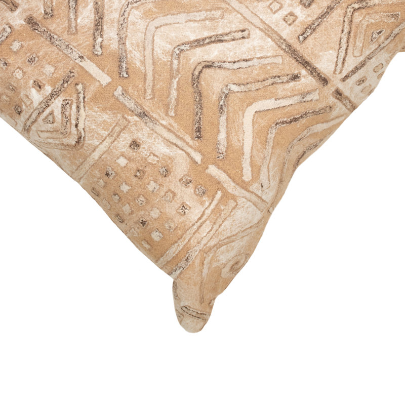 Gholson Outdoor Rectangular Pillow Cover & Insert, Biscotti