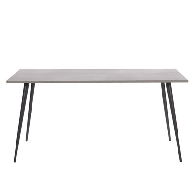 Cary Metal Base Dining Table