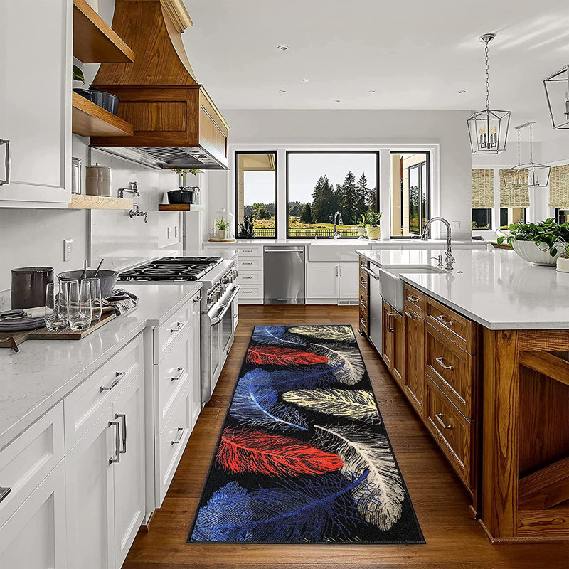 Performance Floral Indoor Rug, Runner 2'7'' x 10'